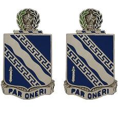144th Infantry Regiment Unit Crest (Par Oneri)
